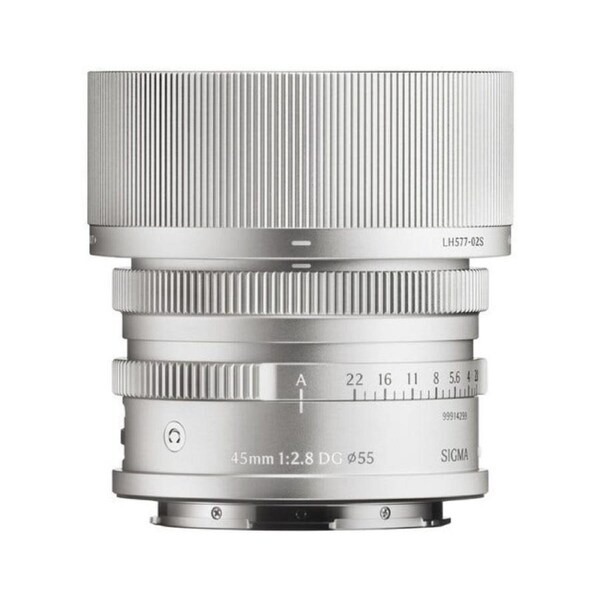 Sigma 45mm f/2.8 DG Contemporary Lens - L-mount Silver