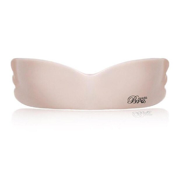 One Piece Silicone Invisible Bra Adhesive Push Up Strapless Backless Lingerie
