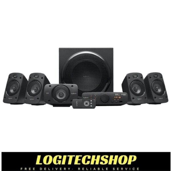 LOGITECH Z906 5.1 Surround Sound Speaker System THX Surround Sound