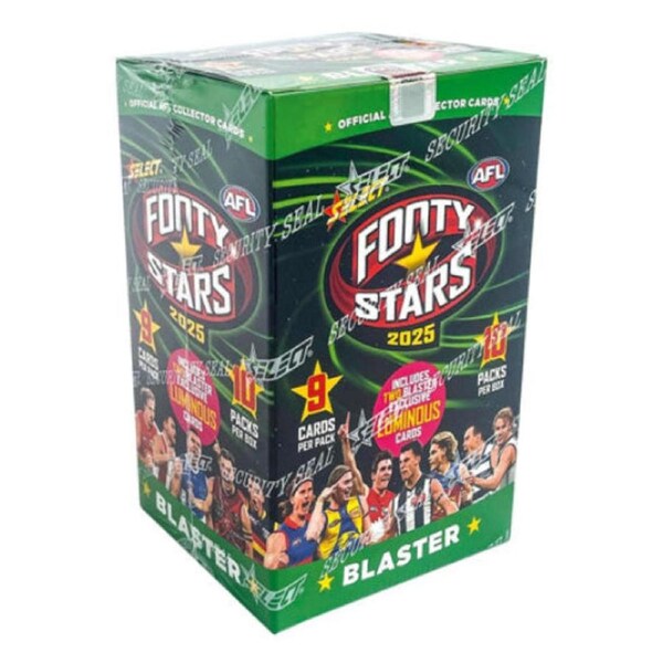 AFL Football 2025 Select Footy Stars Trading Cards Blaster Box