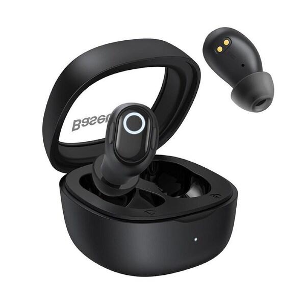 Baseus Bowie True Wireless Earphones Bluetooth V5.3 TWS Earbud WM02 - Black
