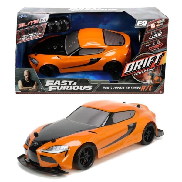 Fast and Furious Han's 2020 Toyota GR Supra 1:10 Scale RC Car