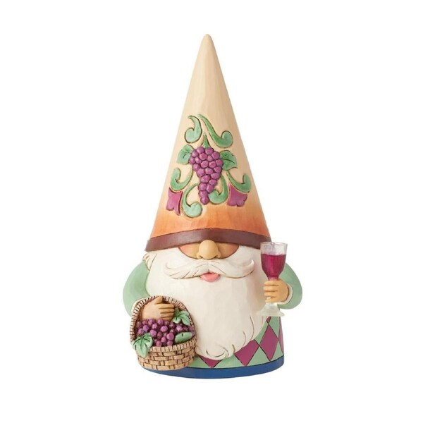 Heartwood Creek Figurine 17cm Wine Gnome, Whitehill 6014408