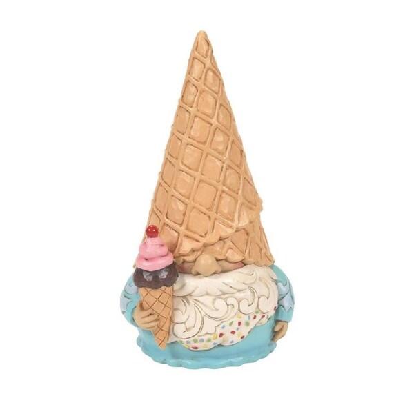 Heartwood Creek Figurine 16cm Icecream Gnome, Whitehill 6014405