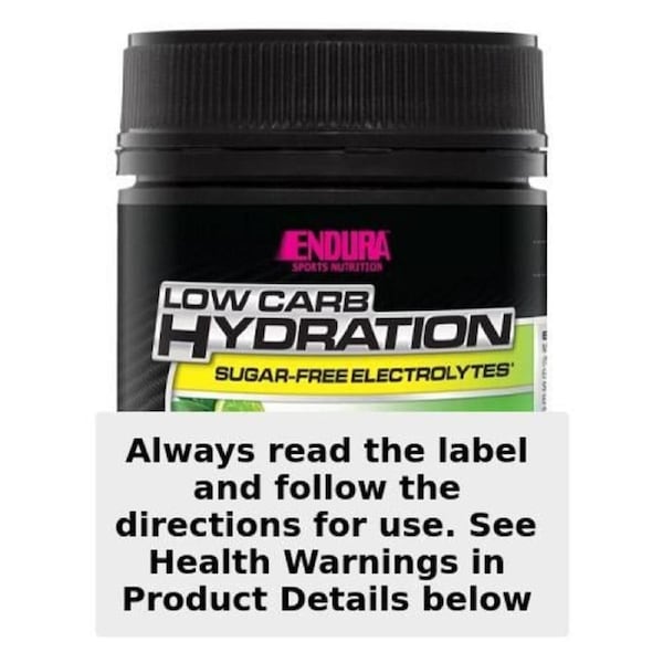 Endura Rehydration Low Carb Fuel Lemon Lime 135g