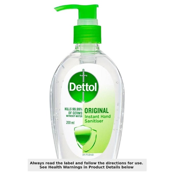 Dettol Instant Hand Sanitiser Original 200ml