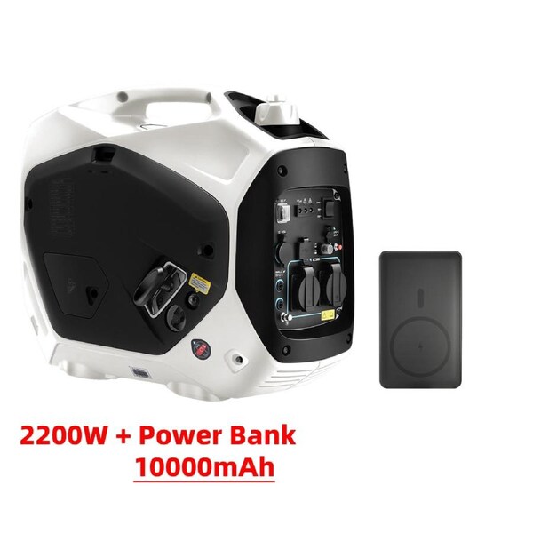 GENTRAX 2.2KW Inverter Generator + 10000mAh Power Bank