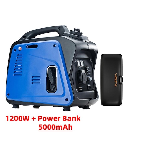 Compact & Reliable GENTRAX GT1200 Inverter Generator – 6.6h Runtime, Eco-Friendly, Easy to Carry for Small Appliances