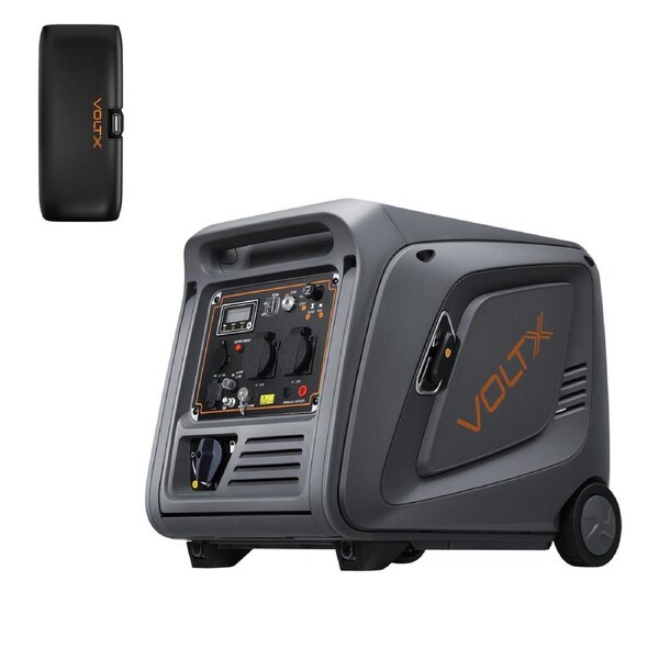 VoltX VX3850 Pro 3.85kW Inverter Generator with USB/AC/DC Ports & 3-Year Warranty