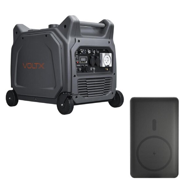 VoltX 6.6KW Inverter Generator + 10000mAh Power Bank
