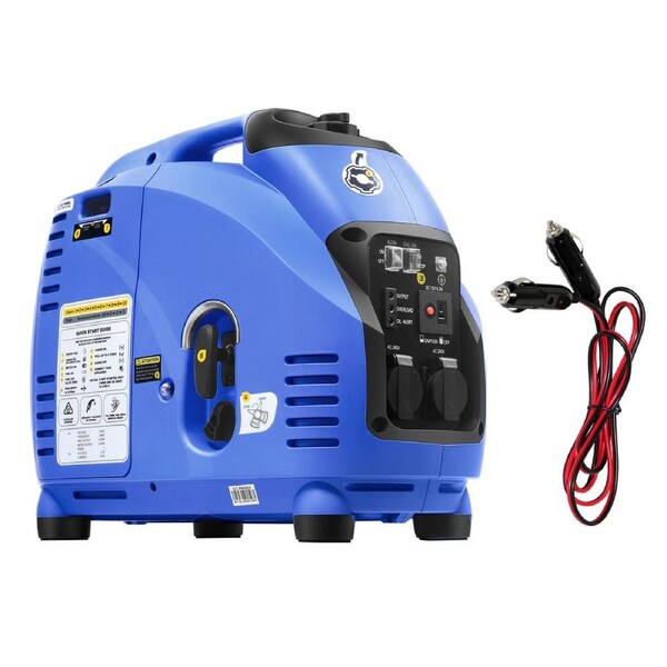 GENTRAX 3.5KW Inverter Generator + Alligator Clip Cable