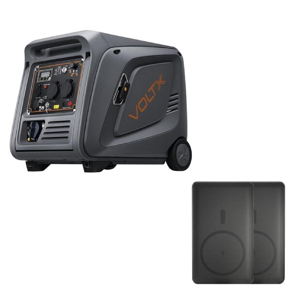 VoltX VX3850 Pro Inverter Generator + 20000mAh Power Bank