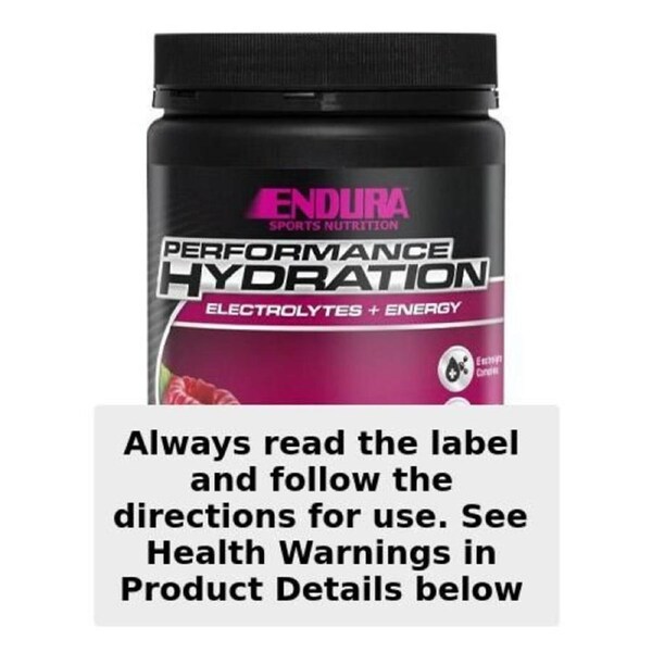 Endura Performance Hydration Raspberry 800g