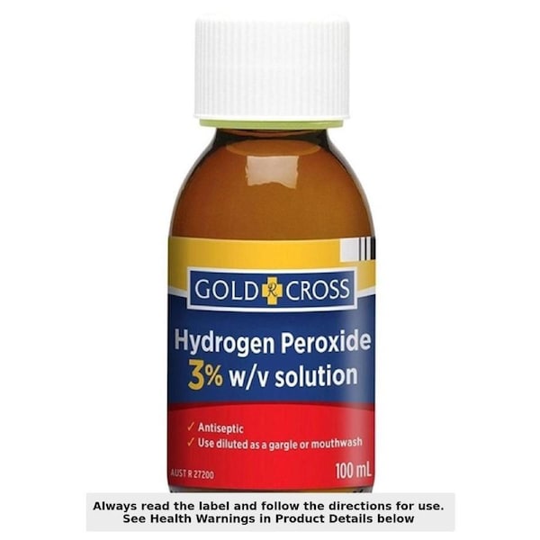 Gold Cross Hydrogen Peroxide 3% 100ml