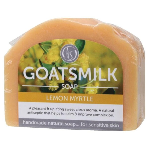 Harmony Soapworks Goat'S Milk Soap Lemon Myrtle 140g