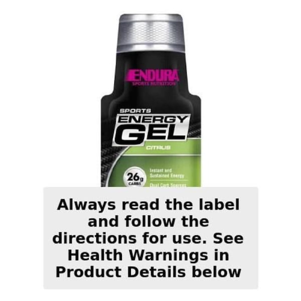 Endura Sports Energy Gel Citrus 35g