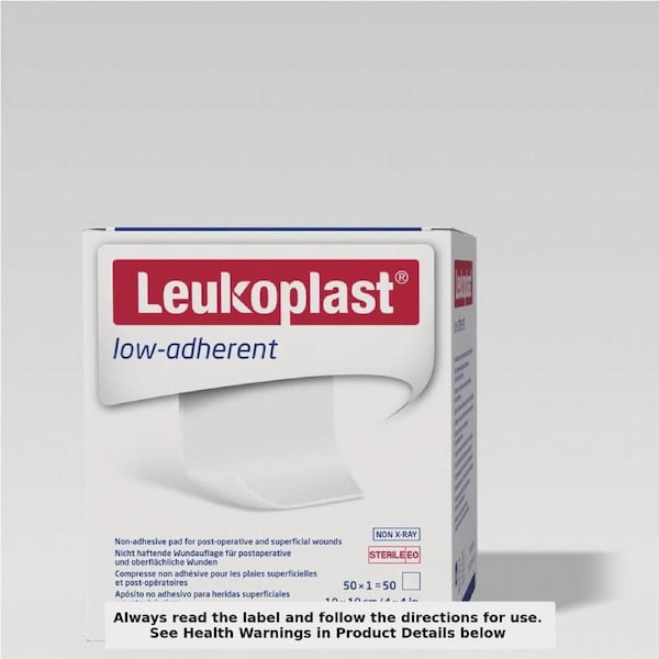 Leukomed LA Low Adherent Absorbent Dressing 10cm x 10cm (1 dressing only)