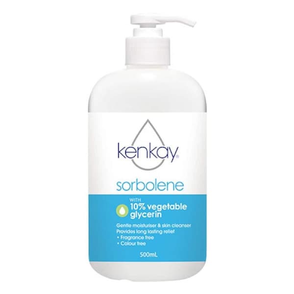 Kenkay Sorbolene with 10% Vegetable Glycerin Pump 500ml