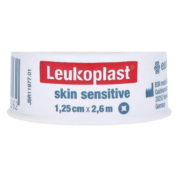 Leukoplast Skin Sensitive Silicone Tape 1.25cm x 2.6m