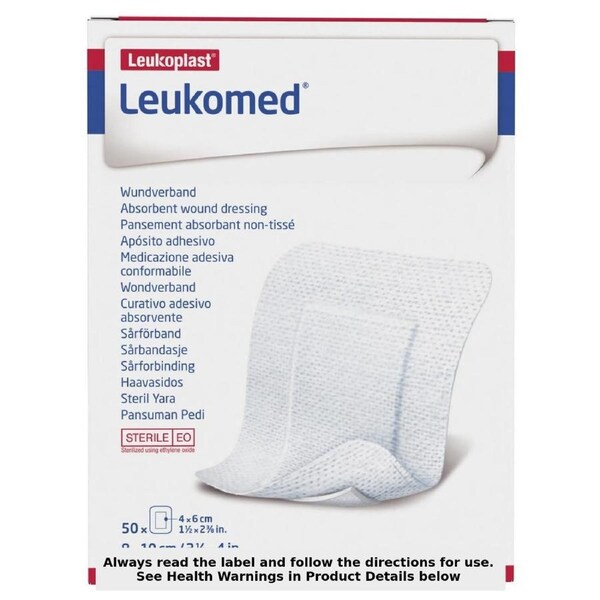 Leukomed Absorbent Wound Dressing 8cm x 10cm (1 dressing only)