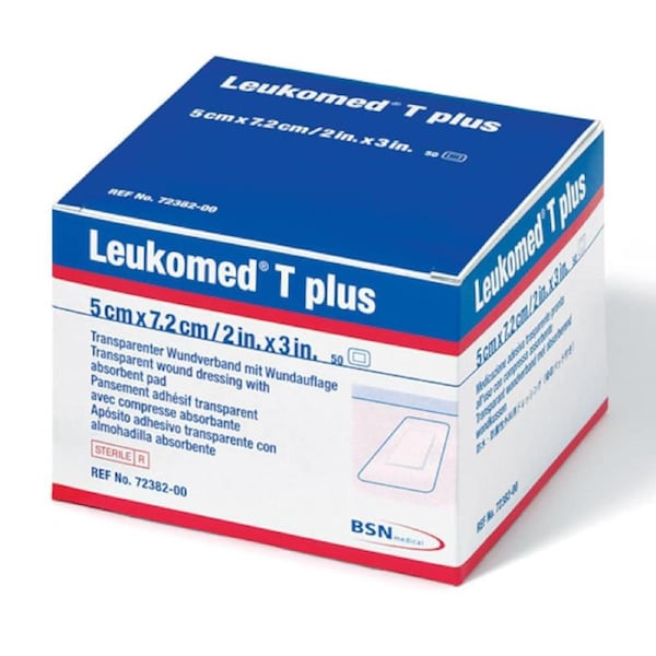 Leukomed T Plus Waterproof Dressing 5cm x 7.2cm (1 dressing only)