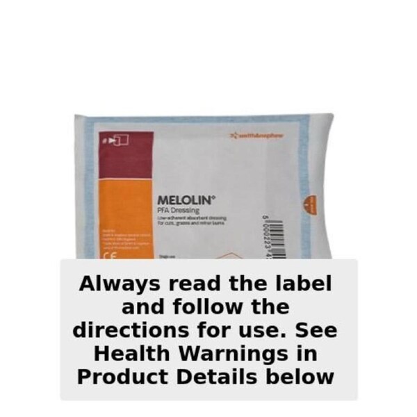 Melolin Absorbent Dressing 10cm x 10cm Single by Smith & Nephew