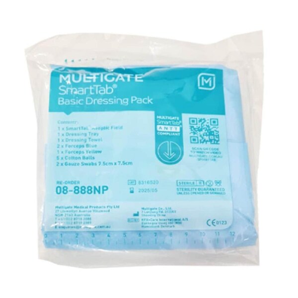 Multigate SmartTab Basic Sterile Wound Dressing Pack