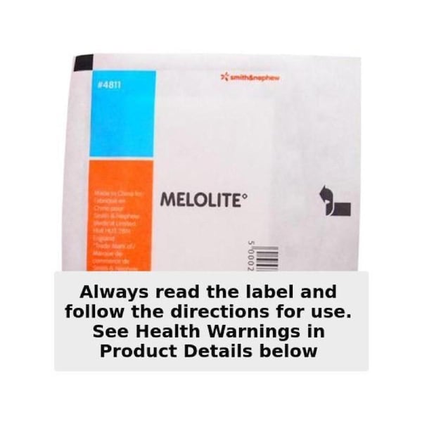 Melolite Low Adherent Absorbent Dressing 7.5cm x 5cm Single