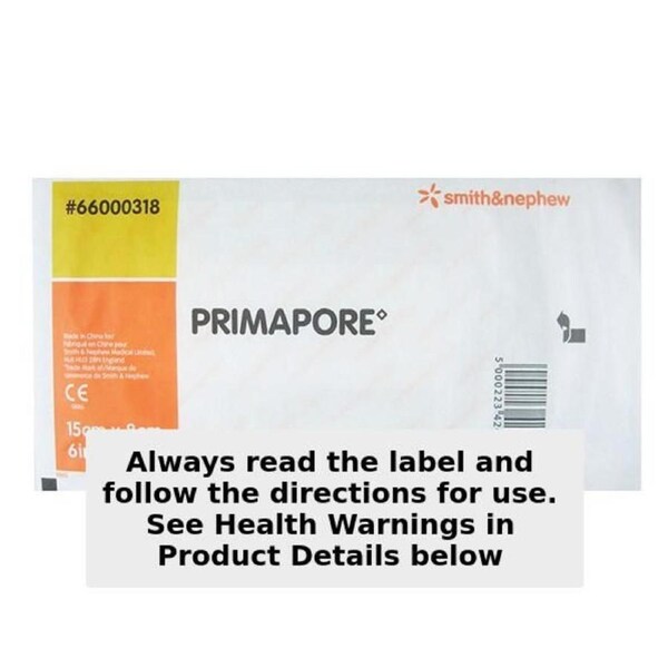 Primapore Flexible Fabric Dressing 15cm x 8cm Single by Smith & Nephew