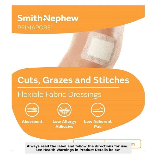 PRIMAPORE 10cm x 8cm Dressing - 3 Pack