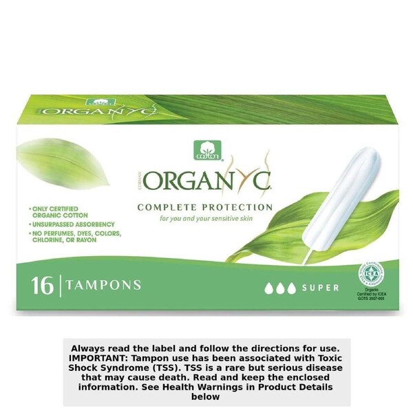 Organyc Tampons - Super 16 Pack