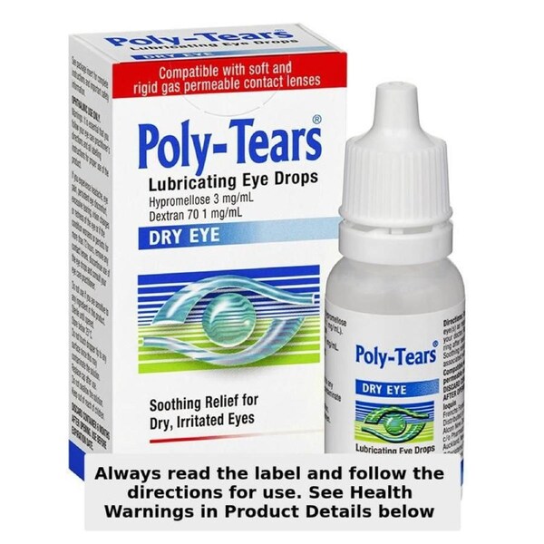 Poly Tears Eye Drops 15ml