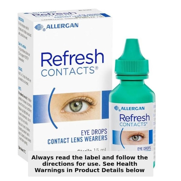 Refresh Contacts Eye Drops 15ml