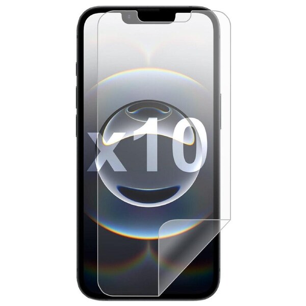 10 Pack Soft PET Film Screen Protector Guard for Apple iPhone 16e Front Bulk