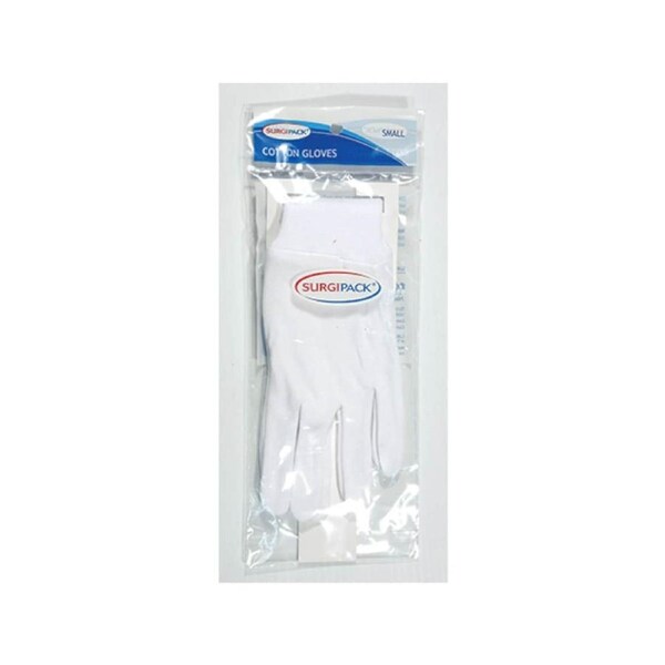 Surgipack Regular Cotton Gloves Small 1 Pair