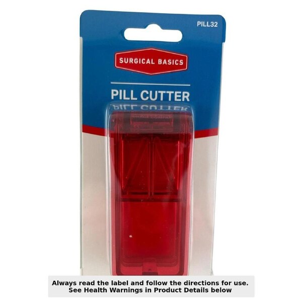 Surgical Basics Pill Cutter 1 Pack Assorted Colours