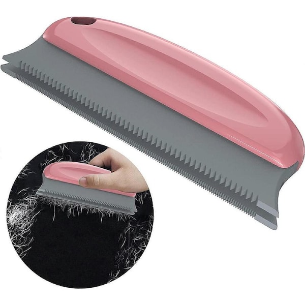 Pet Hair Cleaning Remover Brush - Pet Hair Detailer with Handle