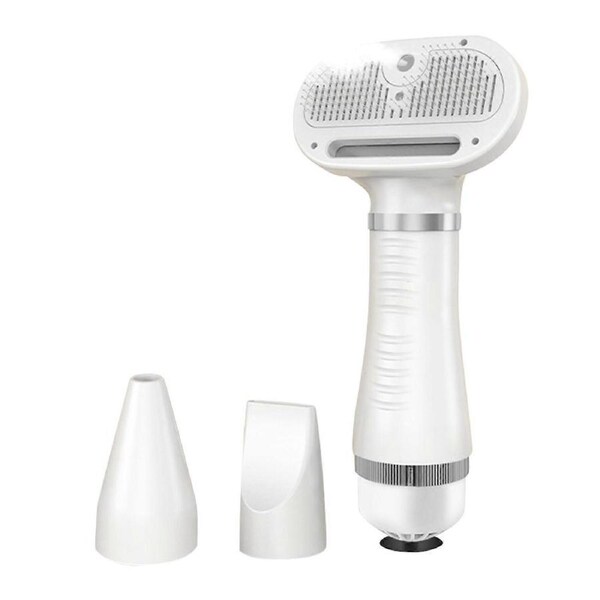 3 in 1 Pet Hair Dryer with Brush & Steam Spray, Self-Cleaning Wet Pet Grooming Brush for Dogs/Cats Shedding, Cleaning, Grooming Home & Travel,Fast Shi