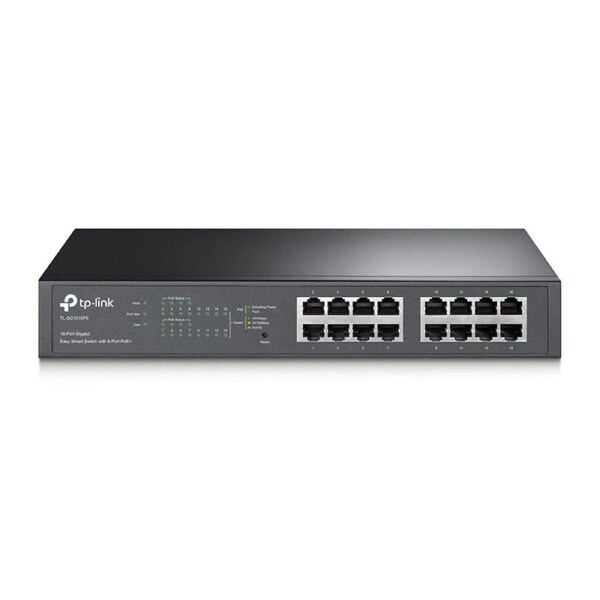 TP-Link 16-Port Gigabit Desktop/Rackmount Switch with 8-Port PoE+ (TL-SG1016PE)