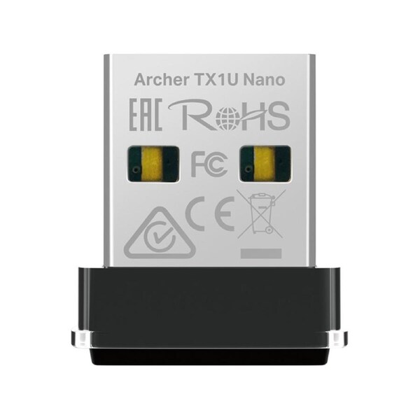 TP-Link AX300 Nano Wi-Fi 6 Wireless USB Adapter (Archer TX1U Nano)