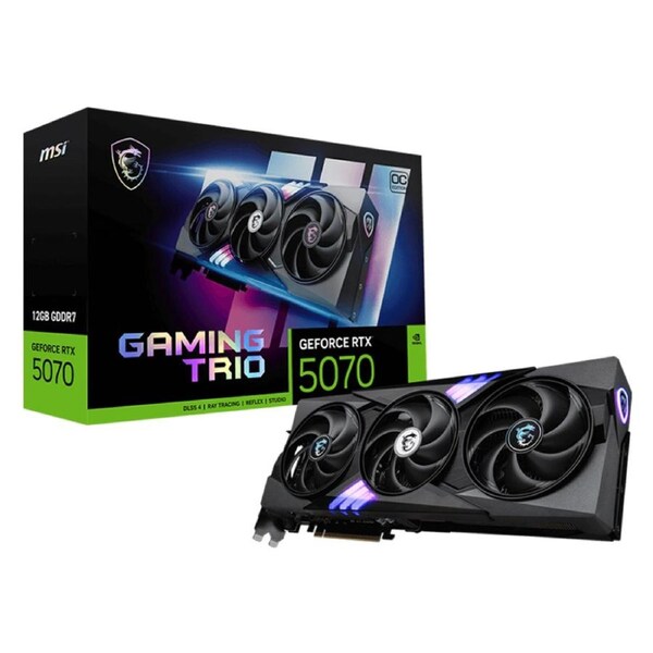 MSI GeForce RTX 5070 12G Gaming Trio OC Graphics Card (GeForce RTX 5070 12G GAMING TRIO OC)