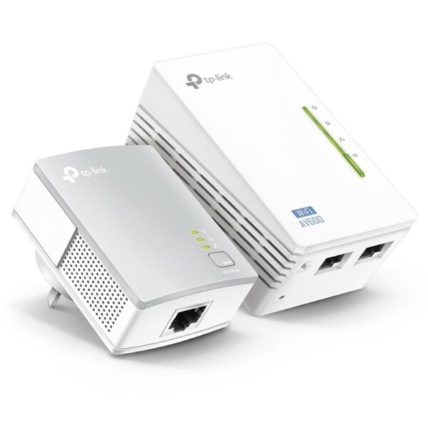 TP-Link 300Mbps AV600 WiFi Powerline Extender Starter Kit (TL-WPA4220KIT)