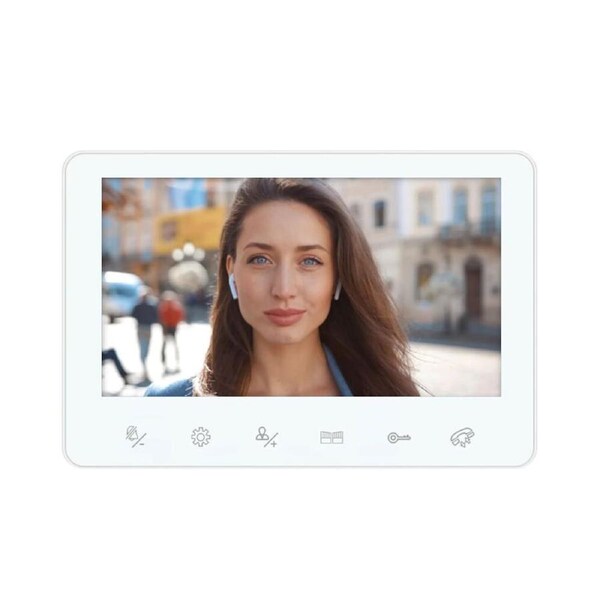 PSA Panacom 7" HD Video Intercom Monitor White