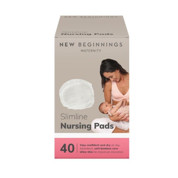 New Beginnings Ultra Thin Bamboo Breast Pads 40s