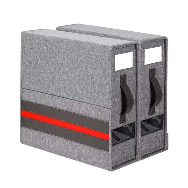 Catzon 2 Pcs Foldable Bed Sheet Organizer for Blanket Duvet Cover Storage-7