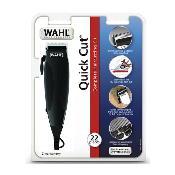 Wahl Quick Cut Complete Haircutting Kit Electric Hair Clippers