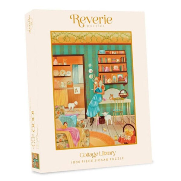 Cottage Library Jigsaw Puzzle (1000 Pieces)