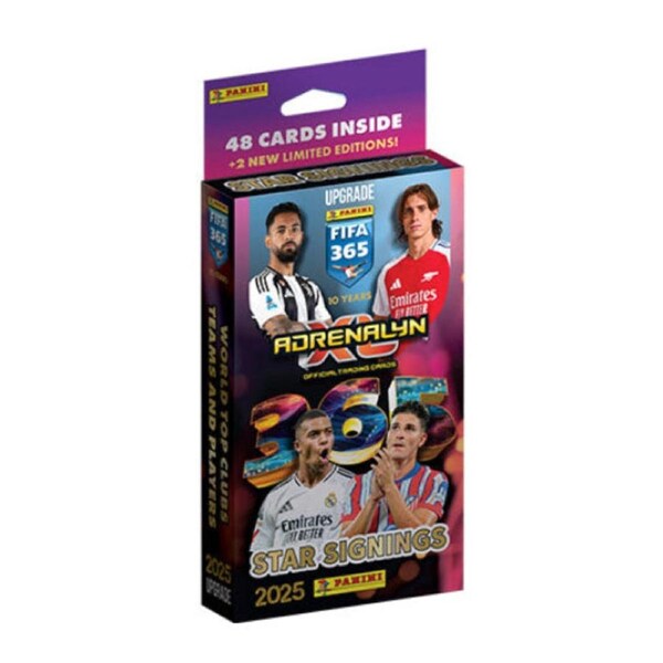 FIFA 365 Adrenalyn XL 2025 Soccer Star Signings Blister