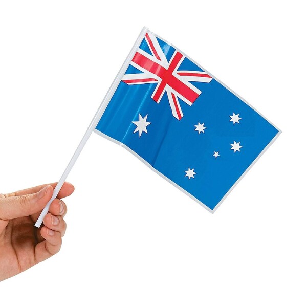 Small Plastic Flags of the World (Pack of 72)