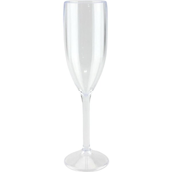 Clear Acrylic Champagne Glass 160ml